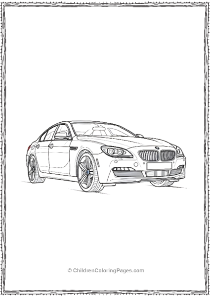 BMW 6 Series Gran Coupe Free PDF Printable