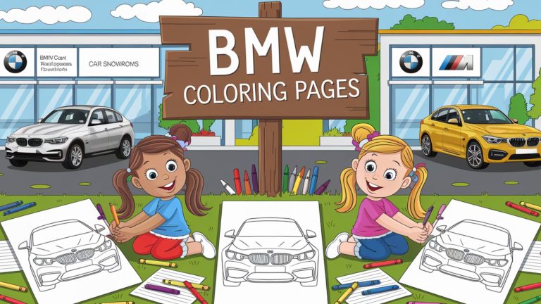 Bmw Coloring Pages