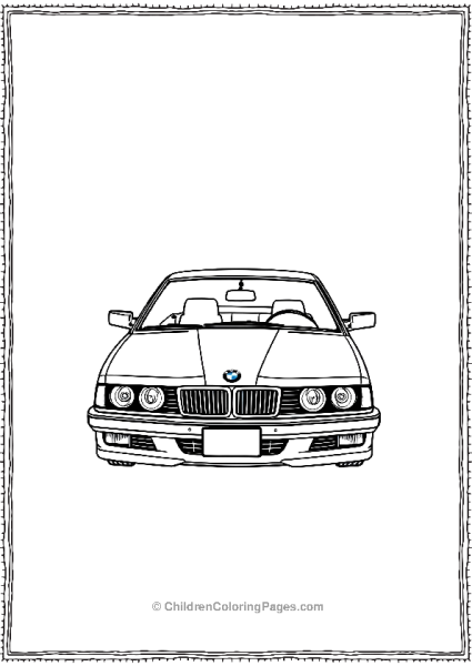 BMW E32 Free PDF Printable