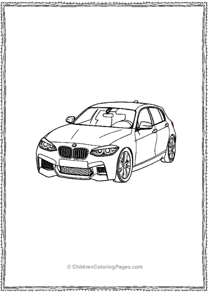 BMW M135i With Its Sporty Looks Free PDF Printable