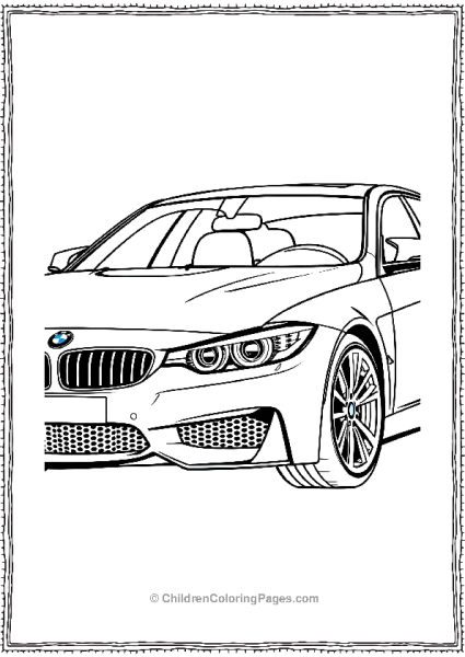 BMW M3 Touring Free PDF Printable