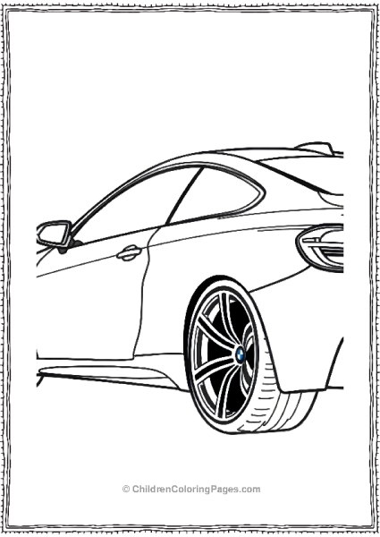 BMW M4 Coupe Free PDF Printable