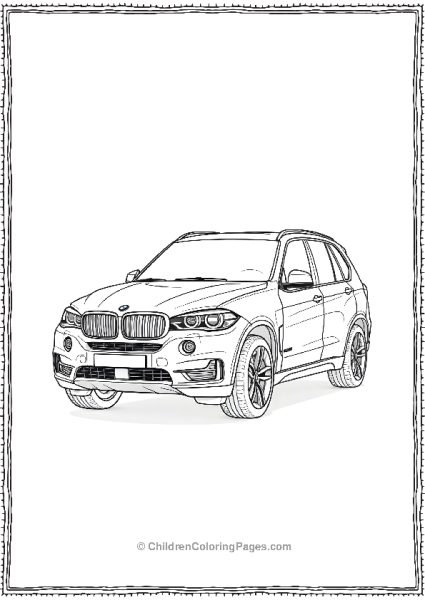 BMW X5 Hybrid Version With Ecofriendly Elements Free PDF Printable