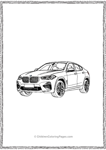 BMW X6 Coupe Free PDF Printable