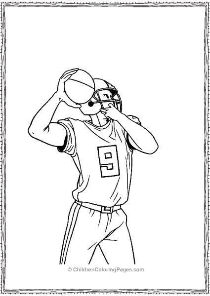 Basketball Player Shooting A Free Throw Free PDF Printable