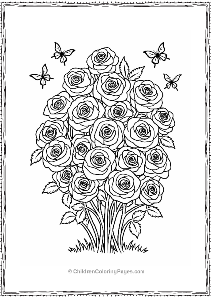 Beauty And The Beast Enchanting Rose Bush Free PDF Printable