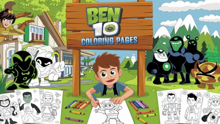 Ben 10 Coloring Pages