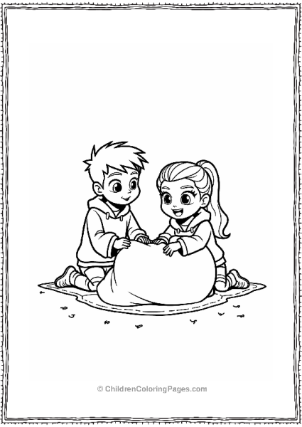 Ben And Gwen Building A Pillow Fort Free PDF Printable