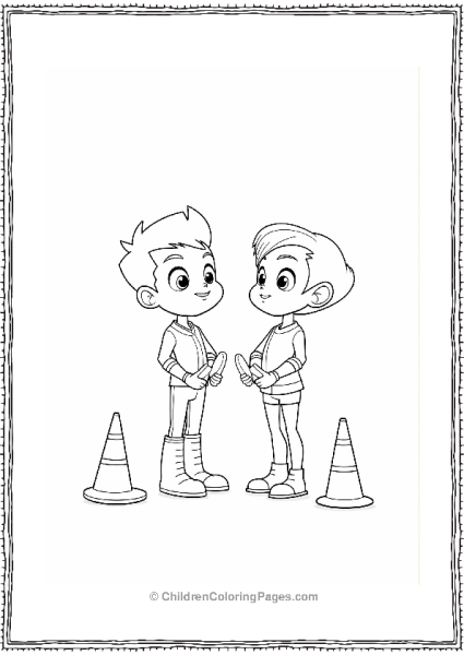 Ben And Gwen Training Together Free PDF Printable