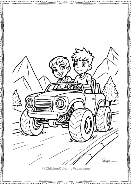 Ben And Gwen’s Road Trip Adventure Free PDF Printable