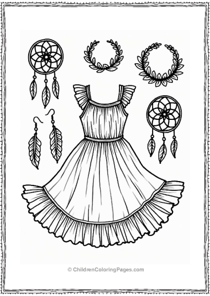 Bohemian Accessories Display Free PDF Printable