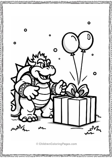 Bowser’s Surprise Party Celebration Free PDF Printable