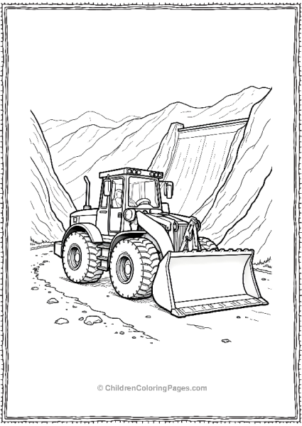 Bulldozer Building Hoover Dam Free PDF Printable