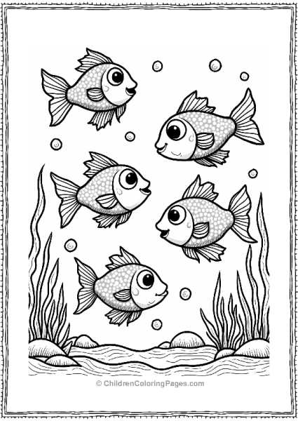 Candy Fish Parade In An Underwater Kingdom Free PDF Printable