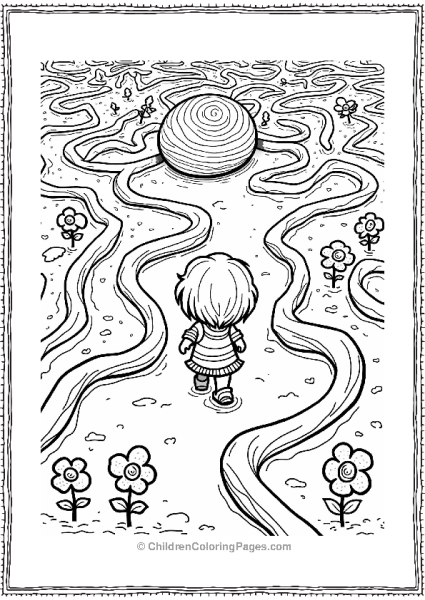 Candy Labyrinth Adventure Free PDF Printable