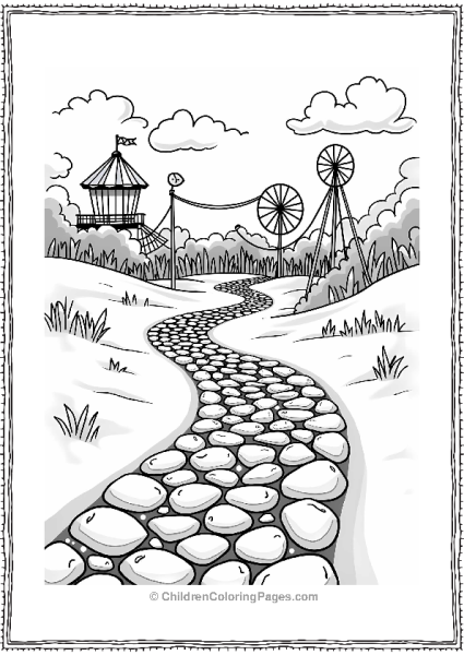 Candy Land Pathway To Amusement Park Free PDF Printable