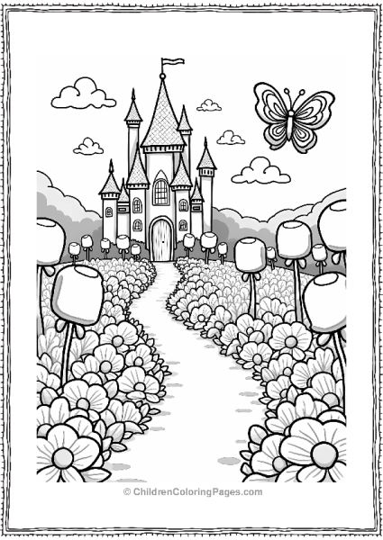 Candyland Marshmallow Garden Free PDF Printable