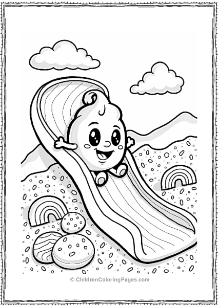 Candyland With Caramel Character Free PDF Printable