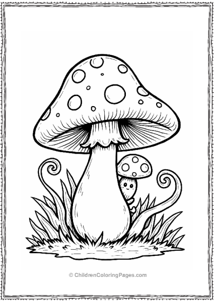 Candyland With Mushroom And Creature Free PDF Printable