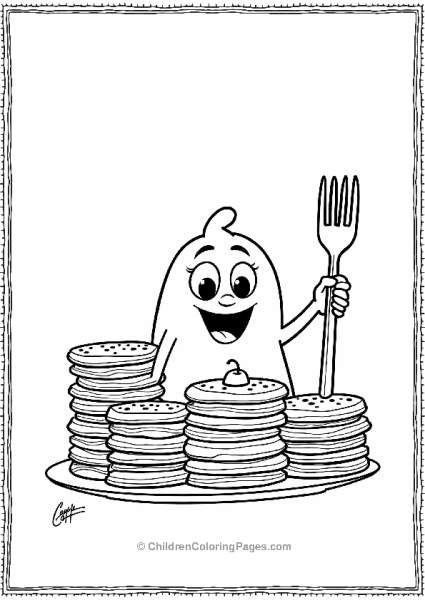 Cartoon Network Characters Pancake Contest Free PDF Printable