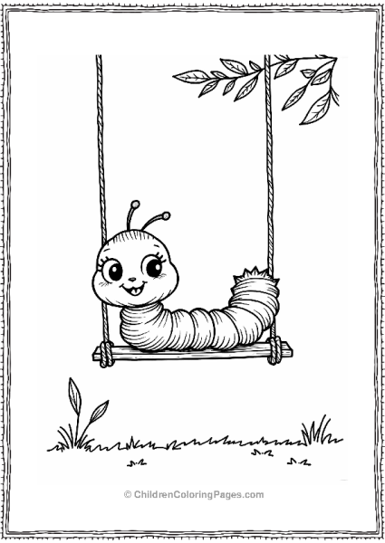 Caterpillar Dreaming Of Flight Free PDF Printable