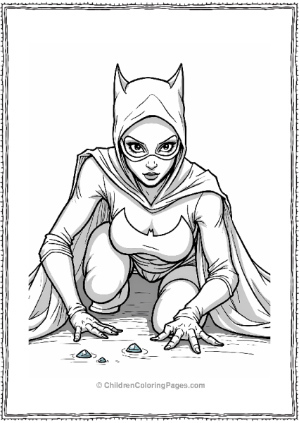 Catwoman In Stealth Free PDF Printable