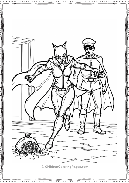 Catwoman’ss Jewel Heist Escape Free PDF Printable