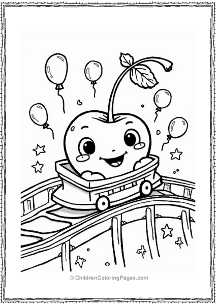 Cherries On A Rollercoaster Free PDF Printable