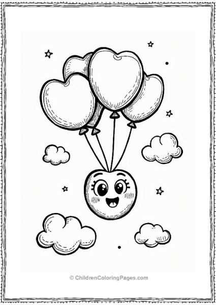 Cherry Balloon Adventure Free PDF Printable