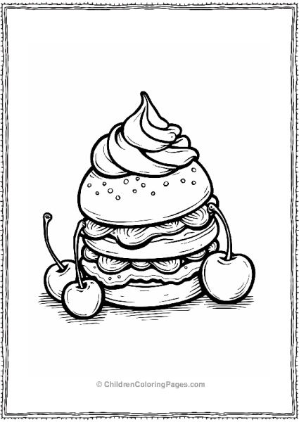 Cherry Shortcake Delight Free PDF Printable