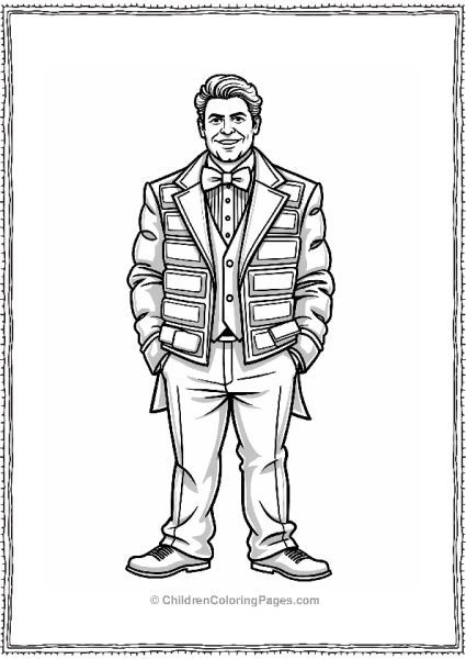 Chocolate Suit Gentleman Free PDF Printable