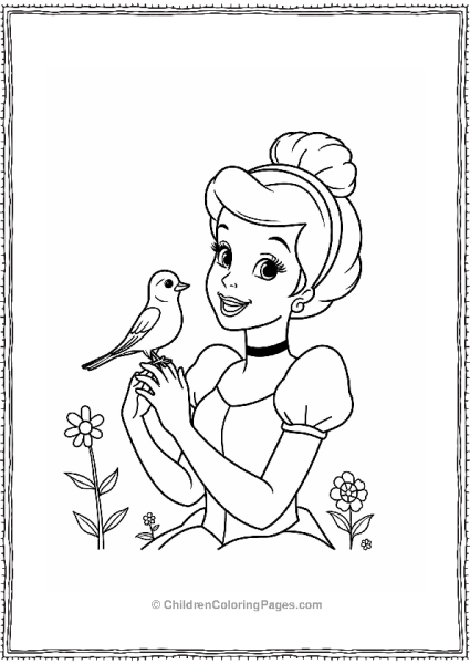 Cinderella And The Friendly Sparrow Free PDF Printable