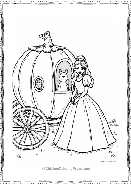 Cinderella And The Magical Pumpkin Carriage Free PDF Printable