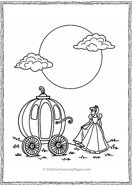 Cinderella At Midnight Under The Moon Free PDF Printable