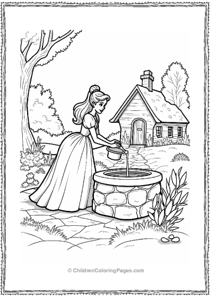 Cinderella At The Well Free PDF Printable