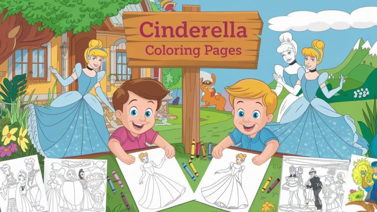 Cinderella Coloring Pages