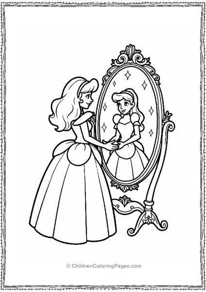 Cinderella With A Magic Mirror Free PDF Printable