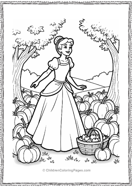 Cinderella’s Autumn Harvest Free PDF Printable