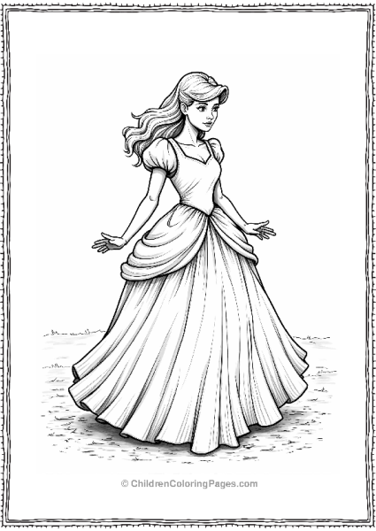 Cinderella’s Gown Transformation Free PDF Printable