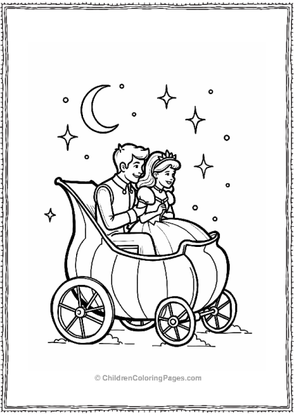 Cinderella’s Pumpkin Carriage Ride Free PDF Printable