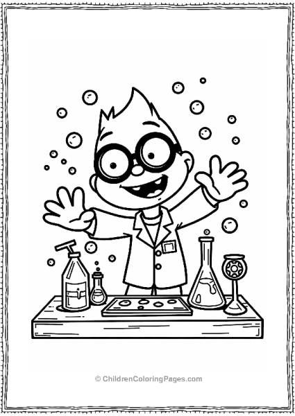 Cartoon Network Dexter’s Laboratory Science Day Experiment Free PDF Printable