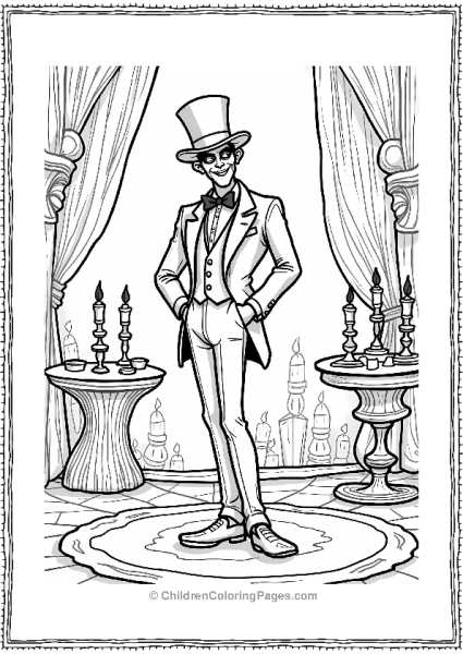 Dr Facilier In A Mystic Ballroom Free PDF Printable