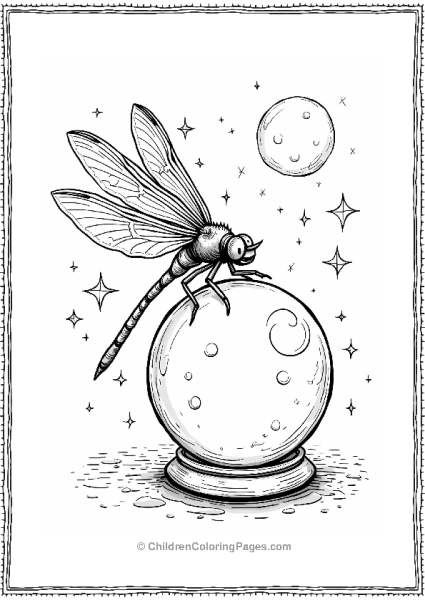 Dragonfly And The Wise Wizard Free PDF Printable