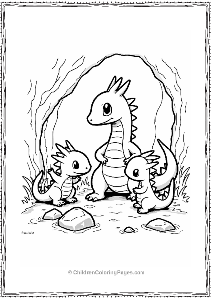 Dragonite’s Adventure In The Cave Free PDF Printable