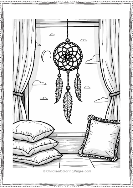 Dreamcatcher In A Cozy Nook Free PDF Printable