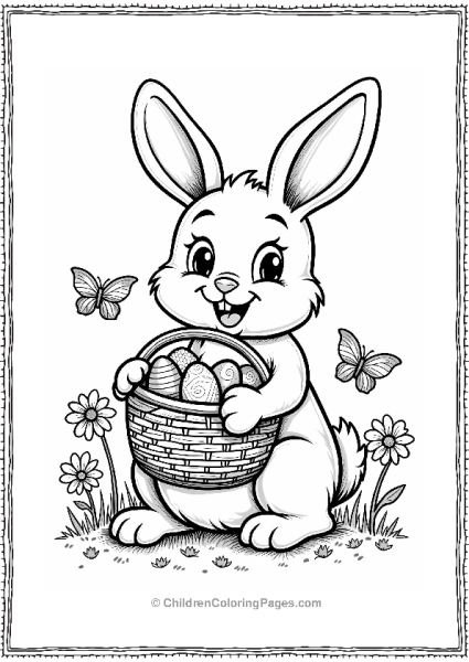 Easter Bunny Candy Hunt Free PDF Printable