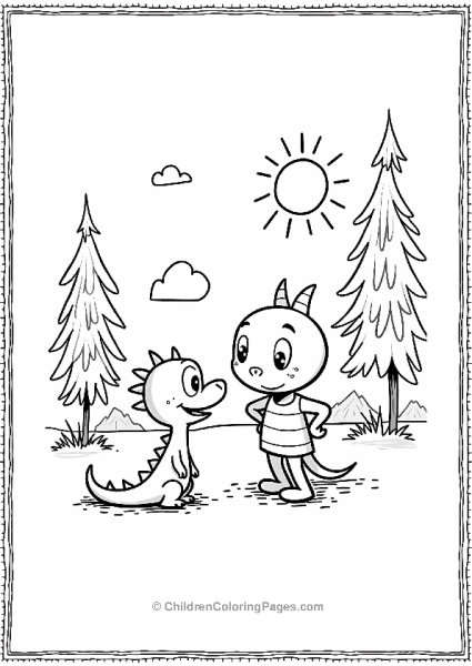 Ed And The Cheeky Dragon Free PDF Printable