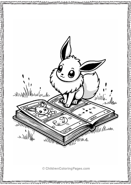 Eevee’s Pokémon Card Album Adventure Free PDF Printable