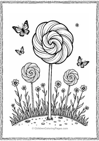 Enchanted Lollipop Garden Free PDF Printable