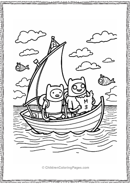 Cartoon Network Finn And Jake’s Ocean Adventure Free PDF Printable